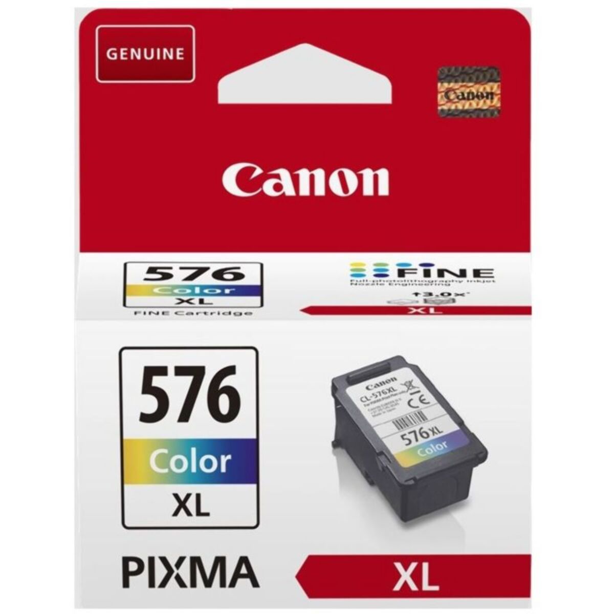 Cartouche d'encre CANON Originale CL-576 XL Haute Capacité Couleur - 5888C002