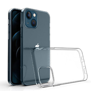 Coque iPhone 13 Mini souple en silicone transparente