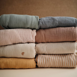 Mushie Sábana Bajera Ajustable M. Solid