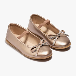 Bailarinas Lazo Strass Oro