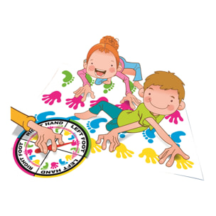 TWISTER PIES Y MANOS