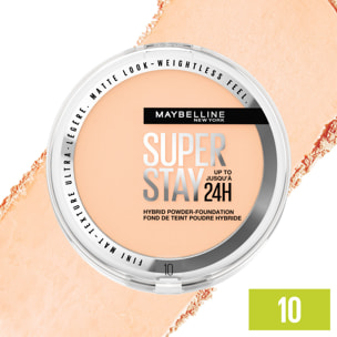 Maybelline New York Superstay 24H Hybride Fond de teint-Poudre Longue Tenue 10 - 9 GRM