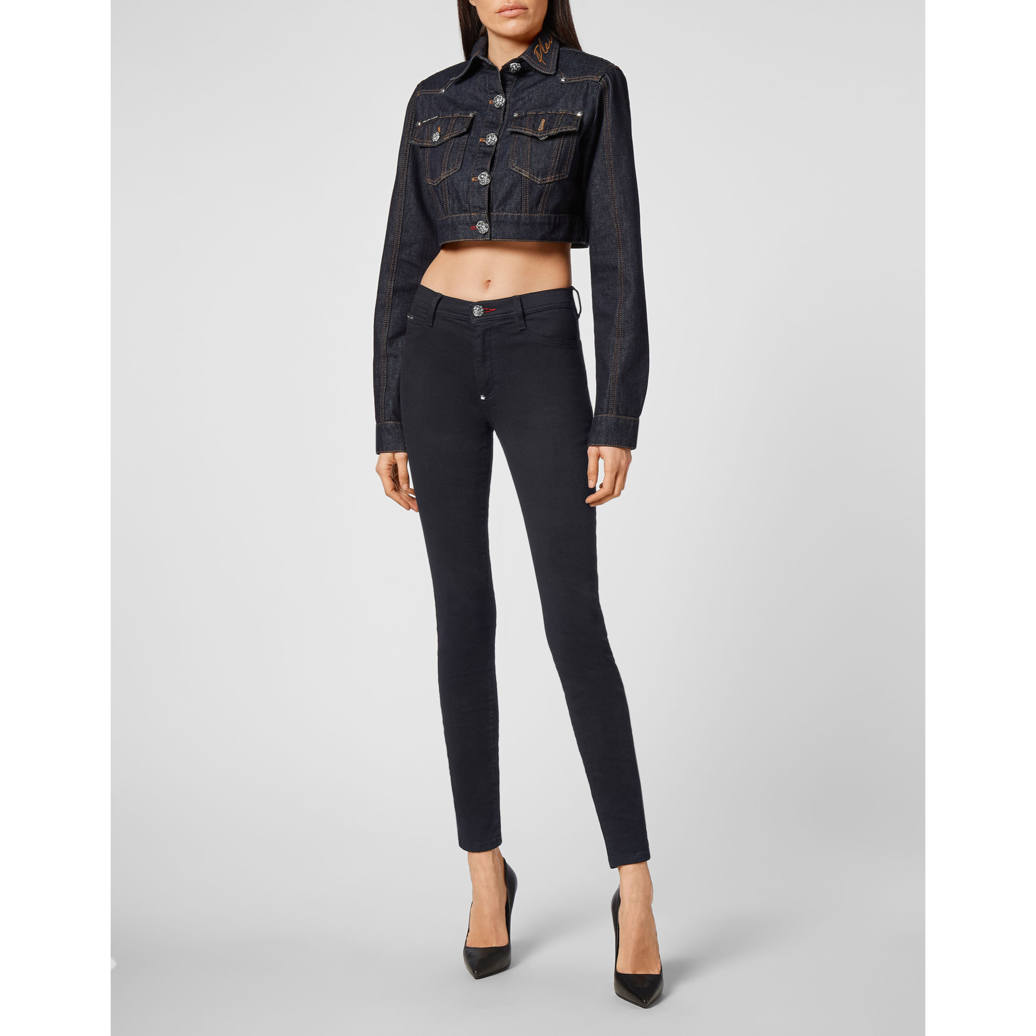 PHILIPP PLEIN Chaqueta vaquera