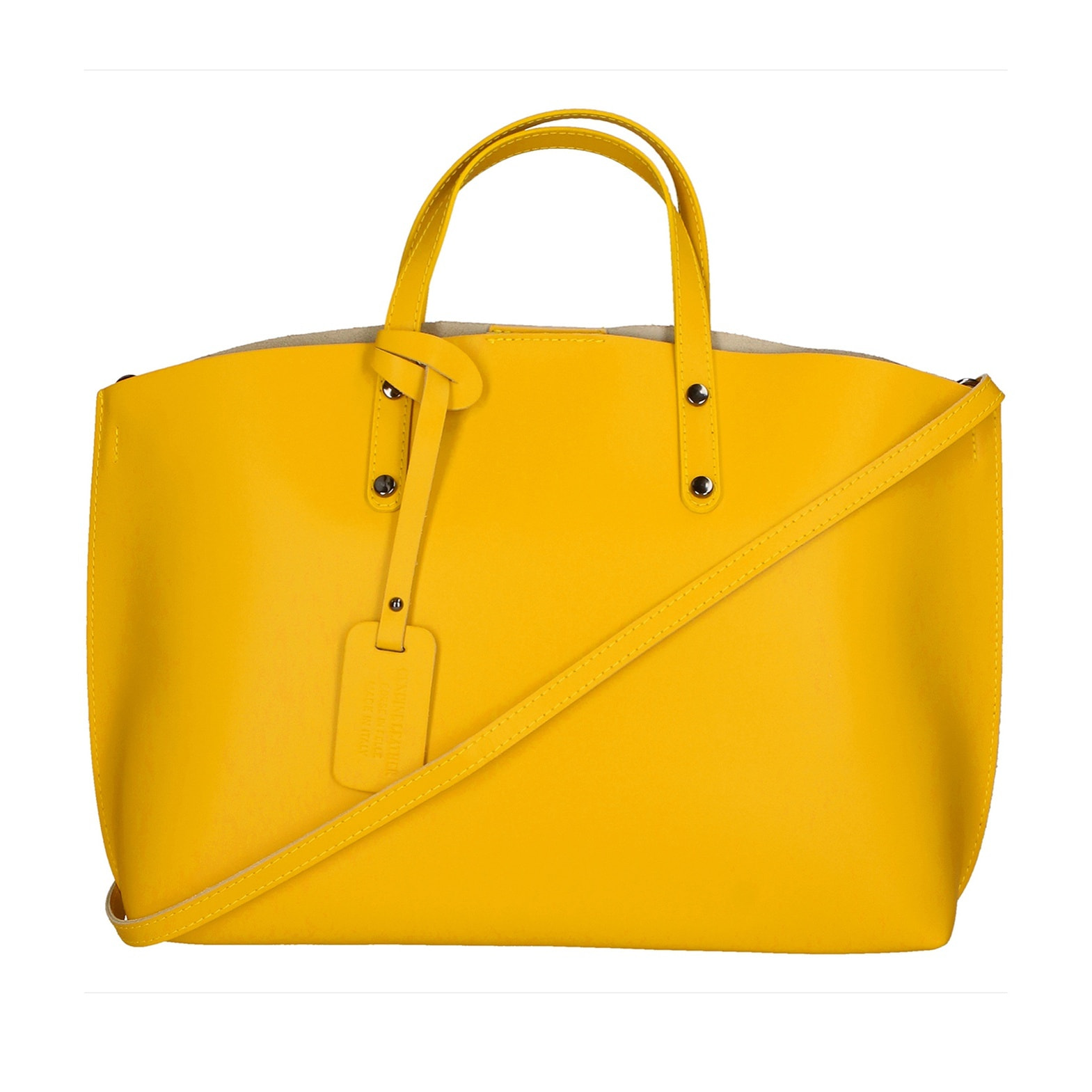 Borsa a mano da donna - Modello Lumena - Vera pelle - 48.0 x 31.0 x 11.0 cm