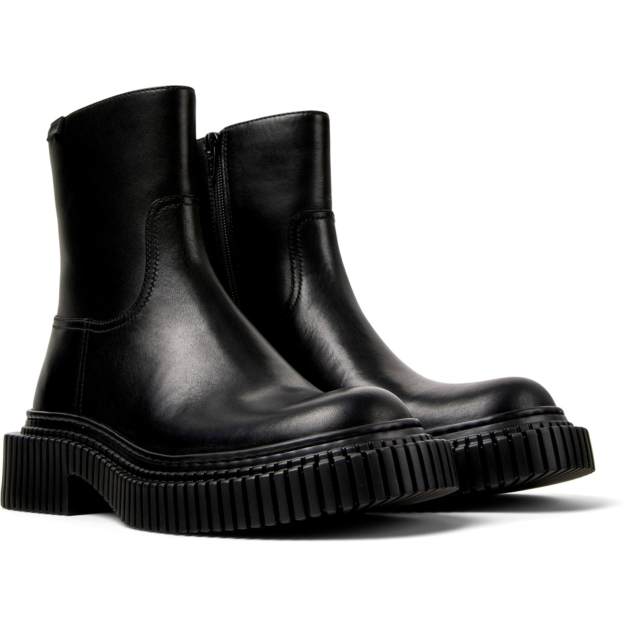 Botines - CAMPER Pix Berlin - Negro - Cuero liso