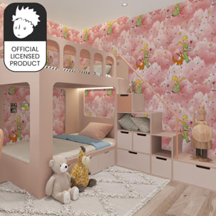 Carta da Parati Ufficiale Il Piccolo Principe Rosa Amore