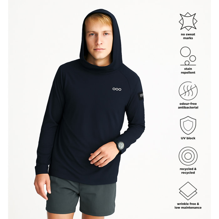 Sudadera para hombre ECOON Mont-blanc - Azul Marino