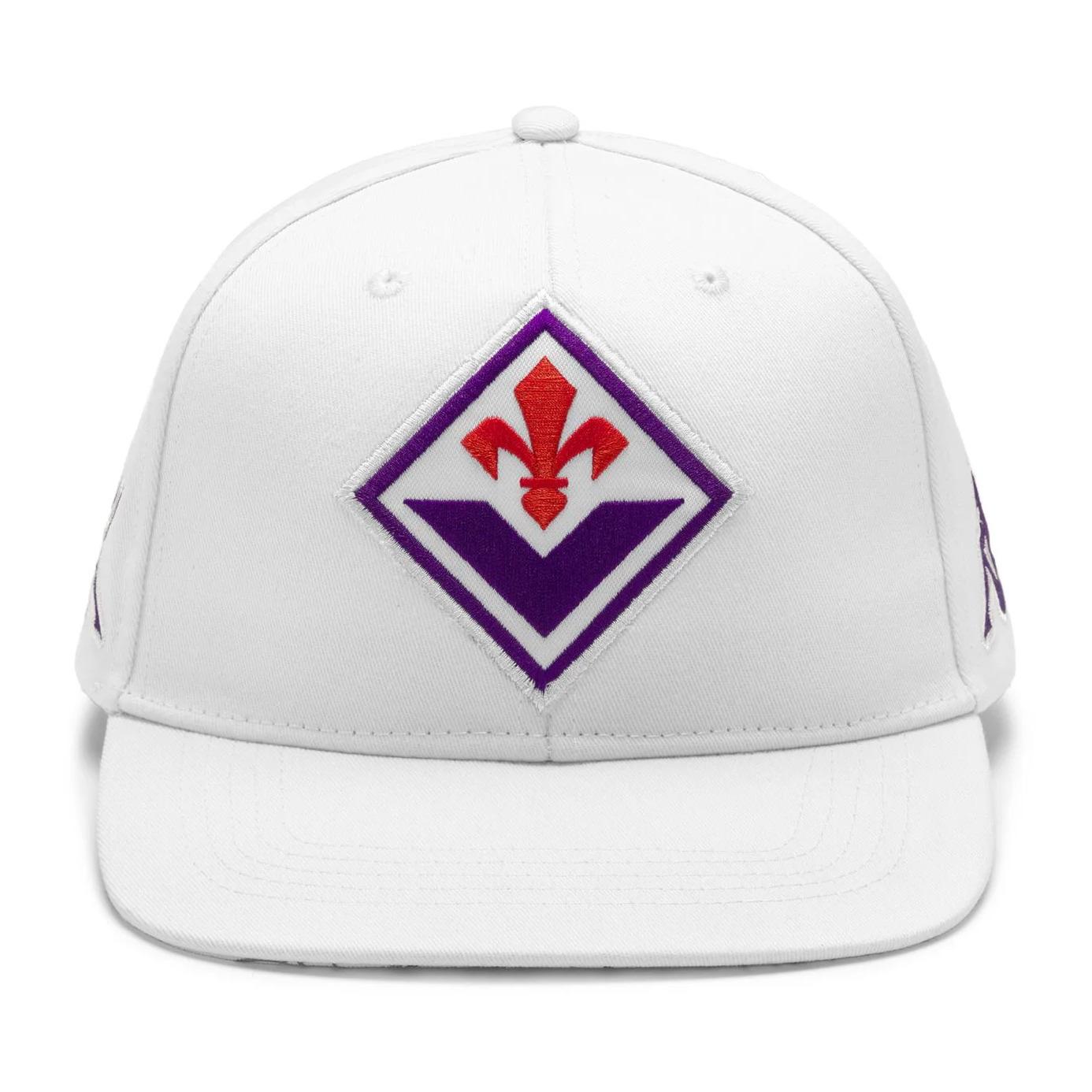 Cappellini Kappa Uomo ASETYFLAT 6 FIORENTINA Bianco