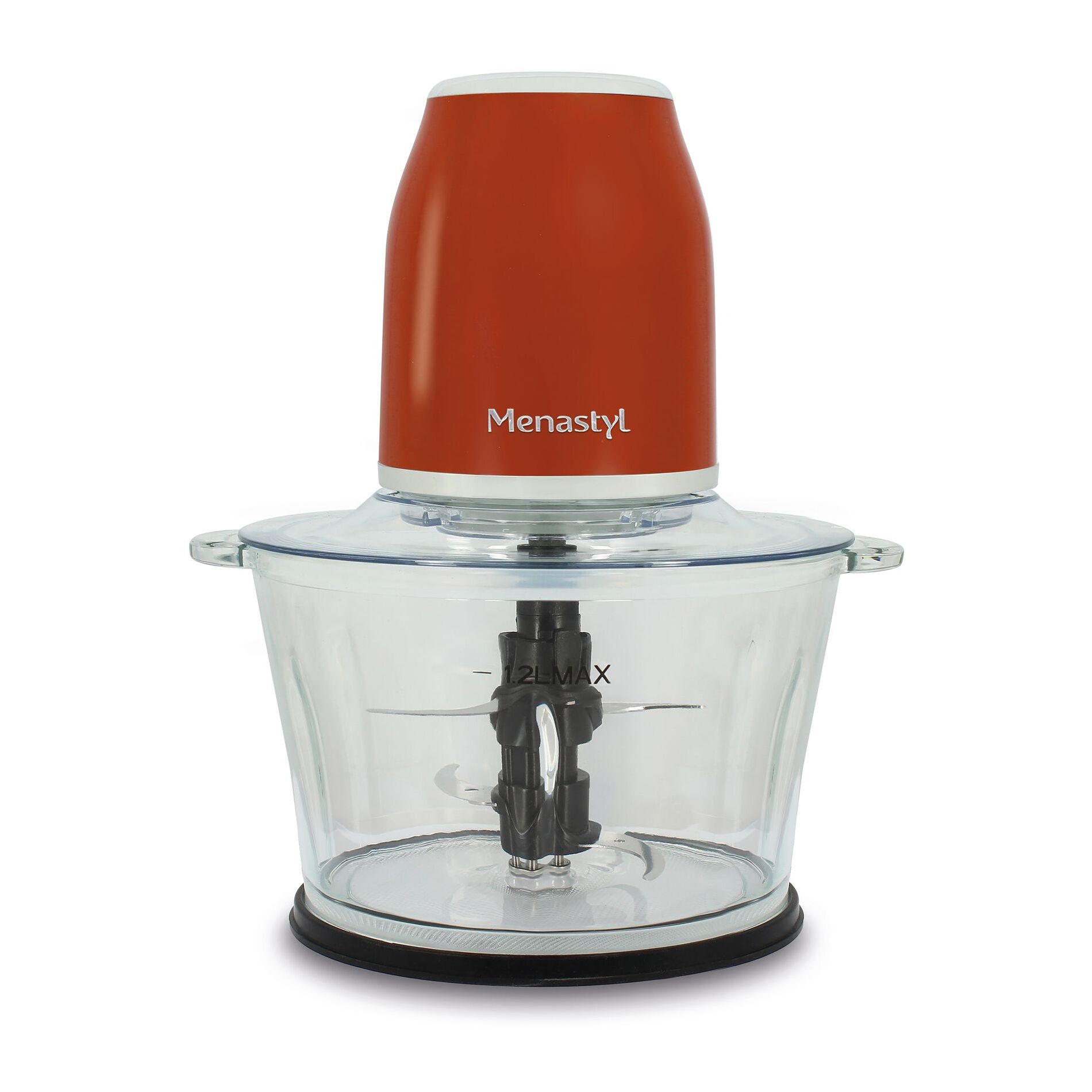 Hachoir électrique 1,2L brique RETRO