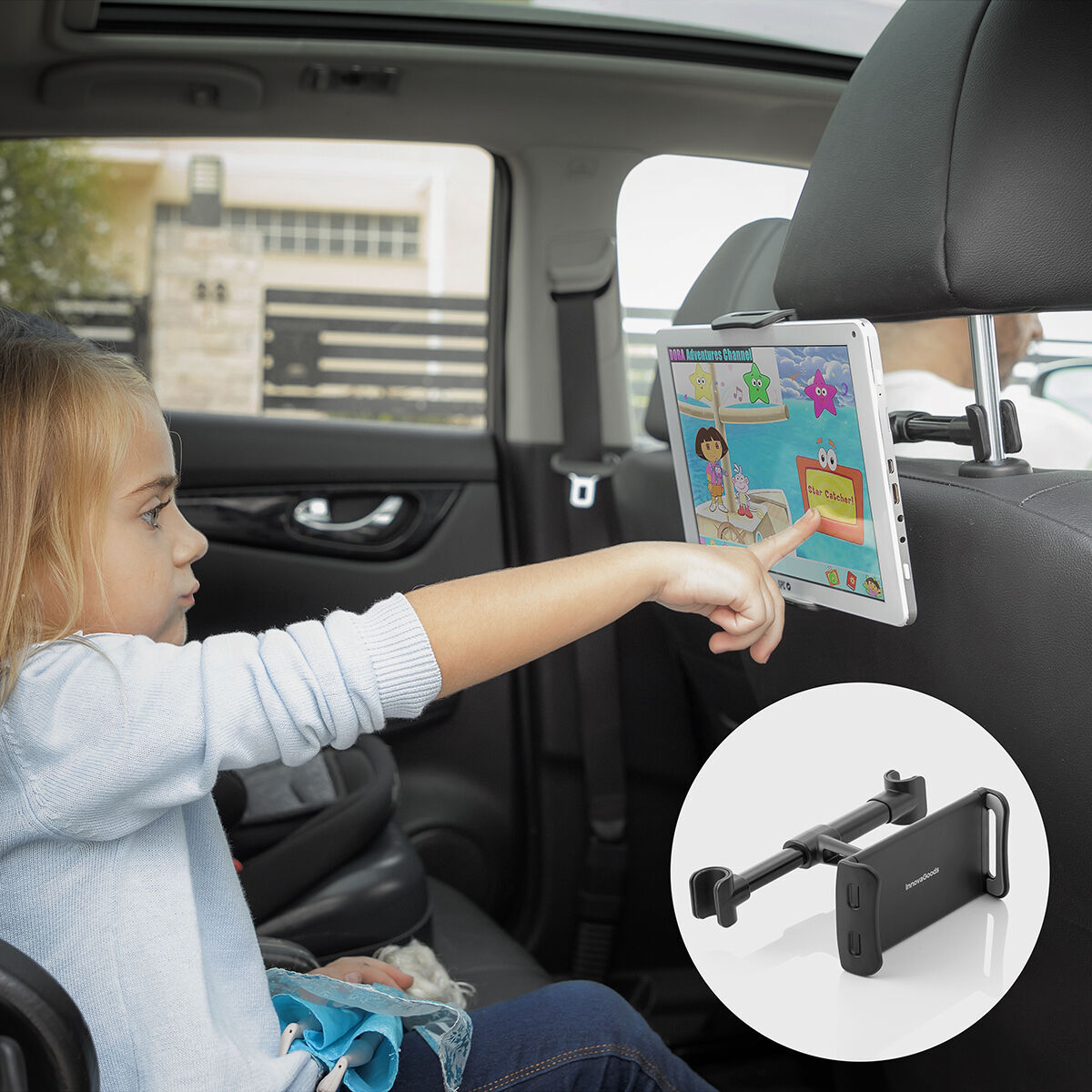 Support pour Tablette pour Voiture Taholer InnovaGoods