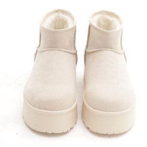 STIVALETTO MAMMUT BEIGE