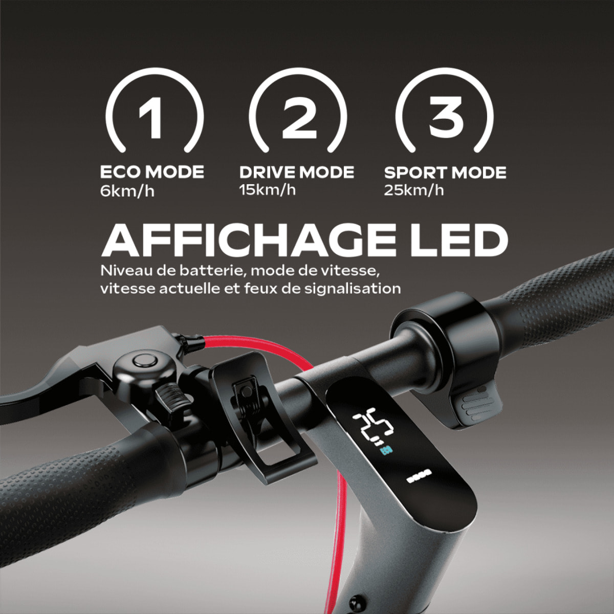 UrbanGlide 100 PRO 2 - Trottinette électrique 350W, 30 km, 10"