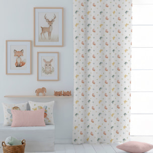 Cool Kids - Cortina Estampada - Con Ojales - 100% Algodón - Lorian