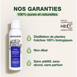 Pranarom - Hydrolat d'Immortelle (Hélichryse) - Bio - 150 ml
