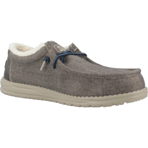 Informales Hombre de la marca HEY DUDE  modelo WALLY HERRINGBONE Brown