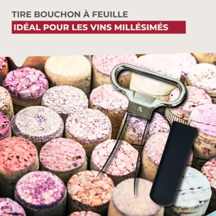 Tire-bouchon à feuille Fackelmann Bar Concept