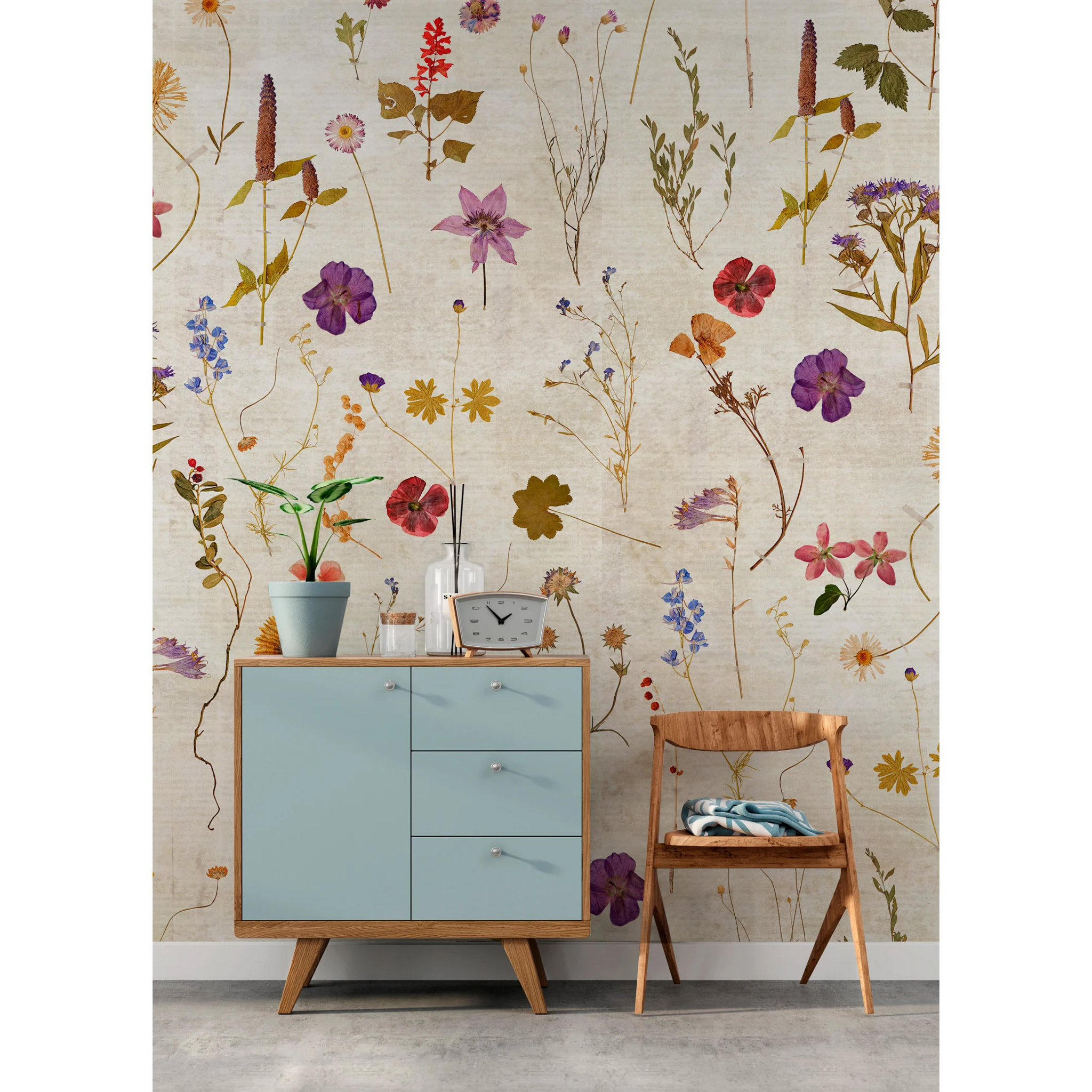 Papier peint panoramique Herbarium