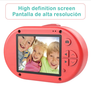 Foto e videocamera per il design di uccelli per bambini. Full HD1080 e 12 megapixel