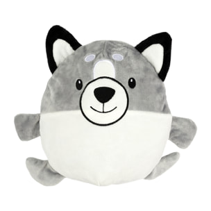 SWEAT A CAPUCHE ENFANT LOUP GRIS KAWAII