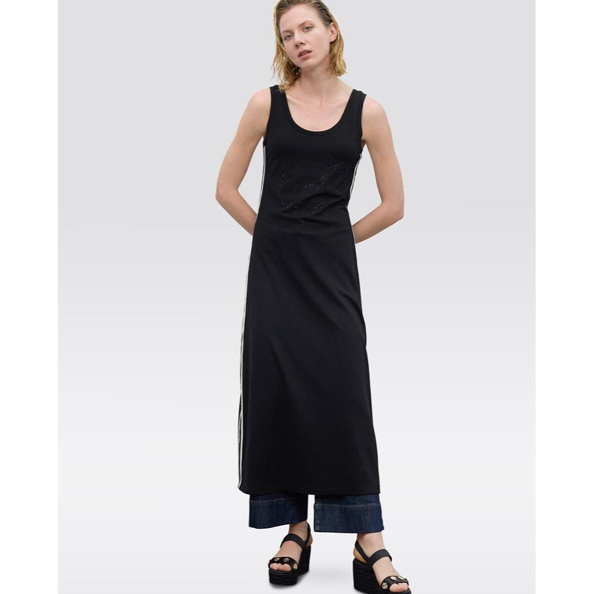 Abito ad anello con nastri laterali