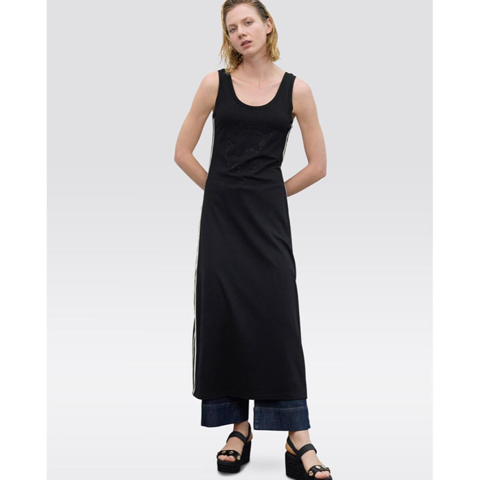 Abito ad anello con nastri laterali