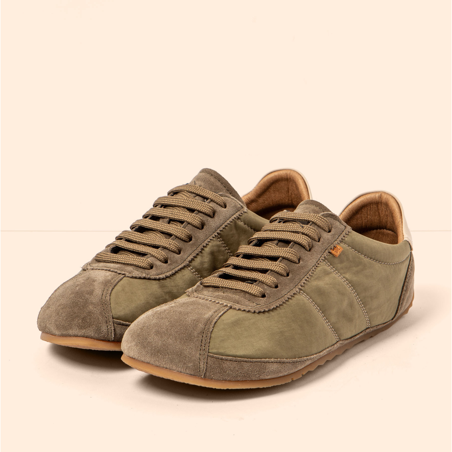 Zapatos N5935A MULTI MATERIAL SALVIA/ONDINA color Salvia