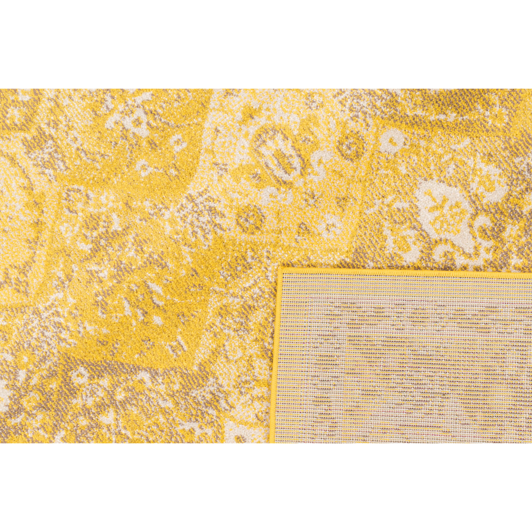 Anatolia - Tapis de salon vintage, jaune