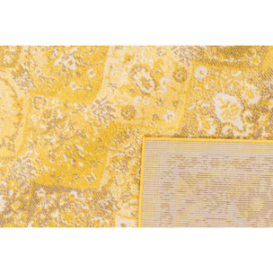 Anatolia - Tapis de salon vintage, jaune