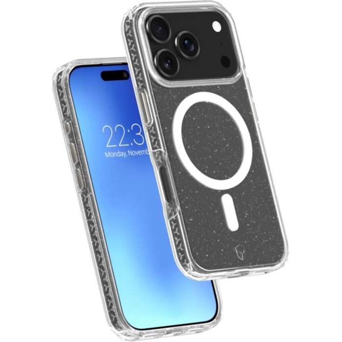 Coque FORCE CASE iPhone 17 Pro Xtrem MagSafe Glitter