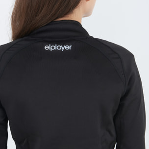 Giacca da running con zip DALAYA nera