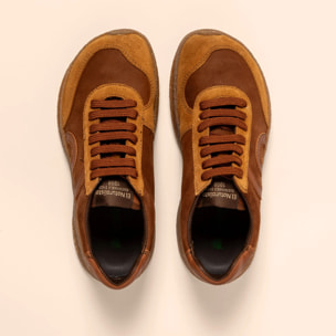 Zapatos N5435 MULTI LEATHER WOOD/OROEL color Wood