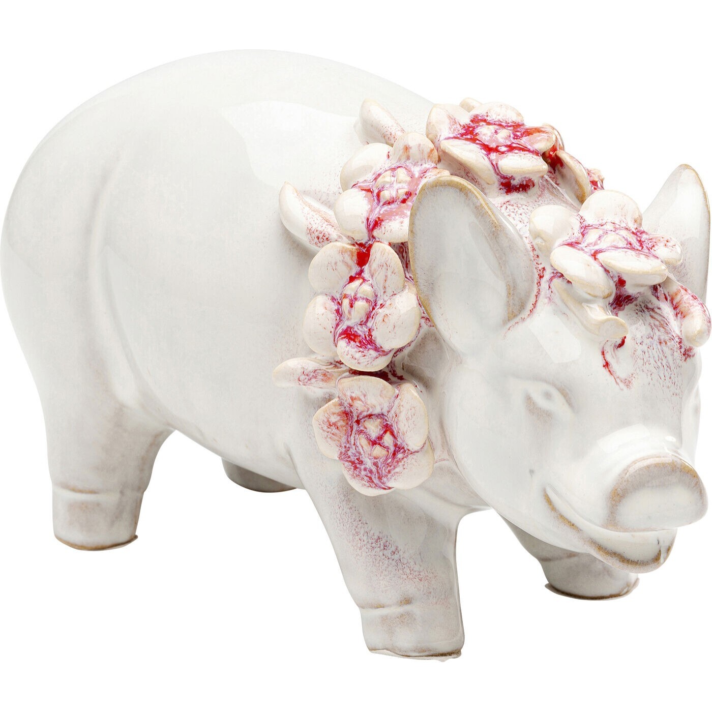 Déco cochon Hawaï 21cm Kare Design