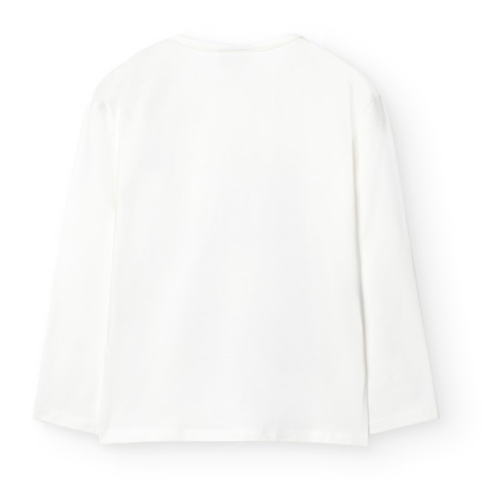 Camiseta punto elástico de niña -BCI