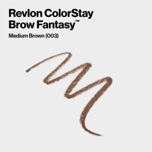 Colorstay Brow Fantasy™ - Crayon & Gel Sourcils Liftés Fini Naturel