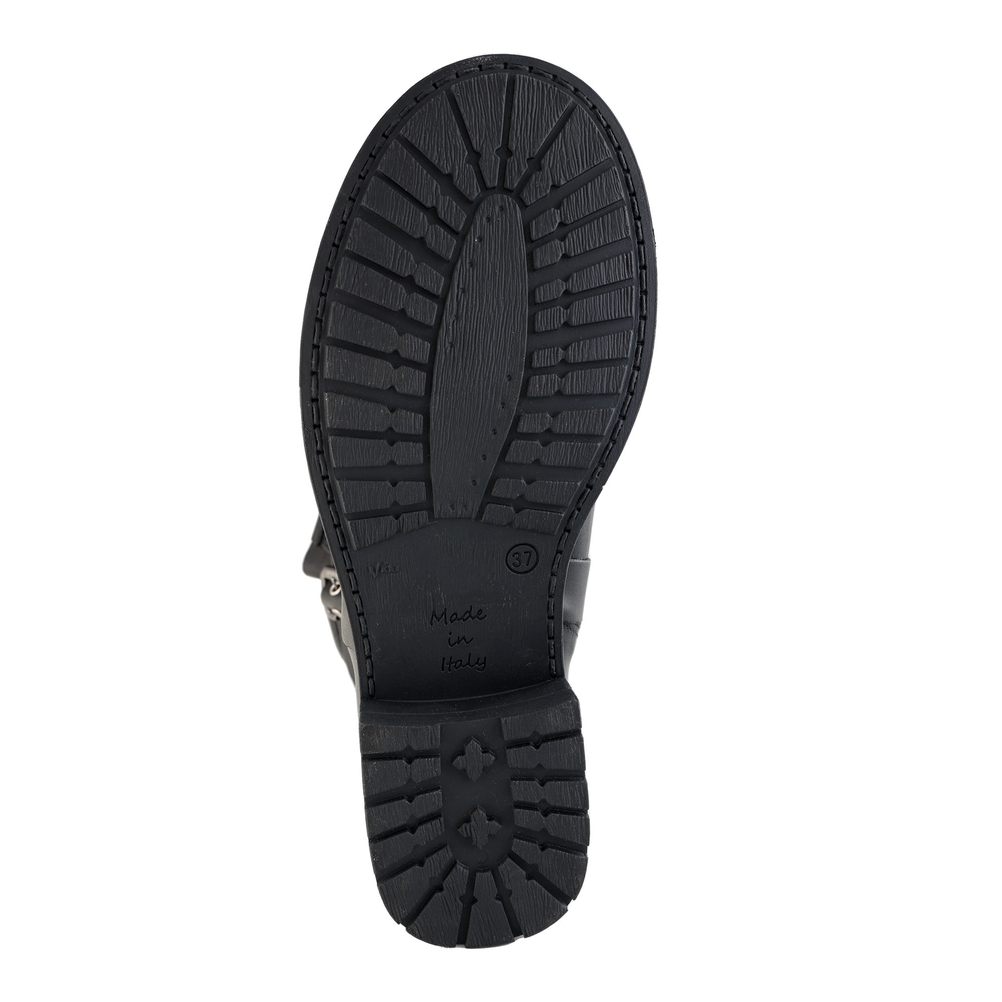 Biker in pelle di vitello con fibbie