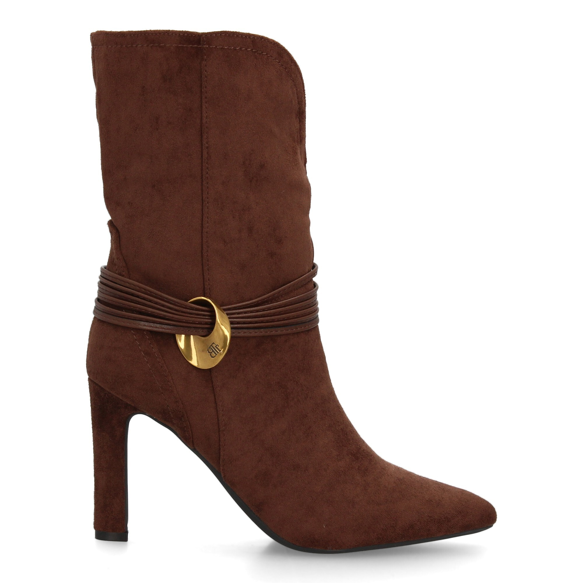 Botín elegante con tacón alto