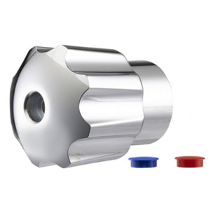 Croisillon jupe coulissante chromé NOYON - 550908