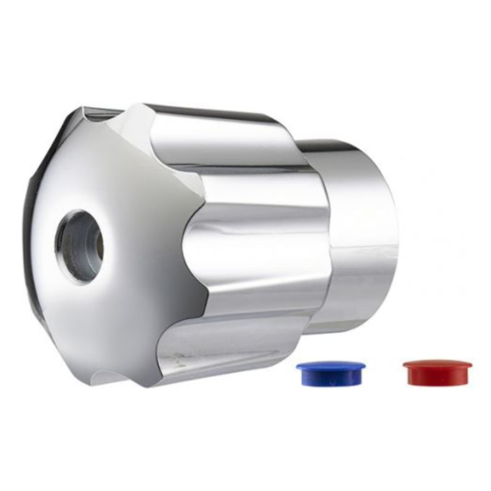 Croisillon jupe coulissante chromé NOYON - 550908