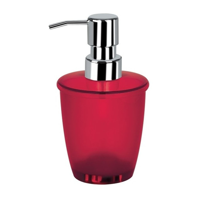 Distributeur de savon TORONTO Rouge Spirella