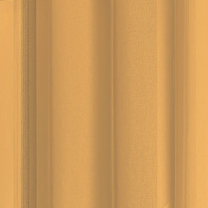 Voilage à anneaux noirs amovibles - Jaune Ocre