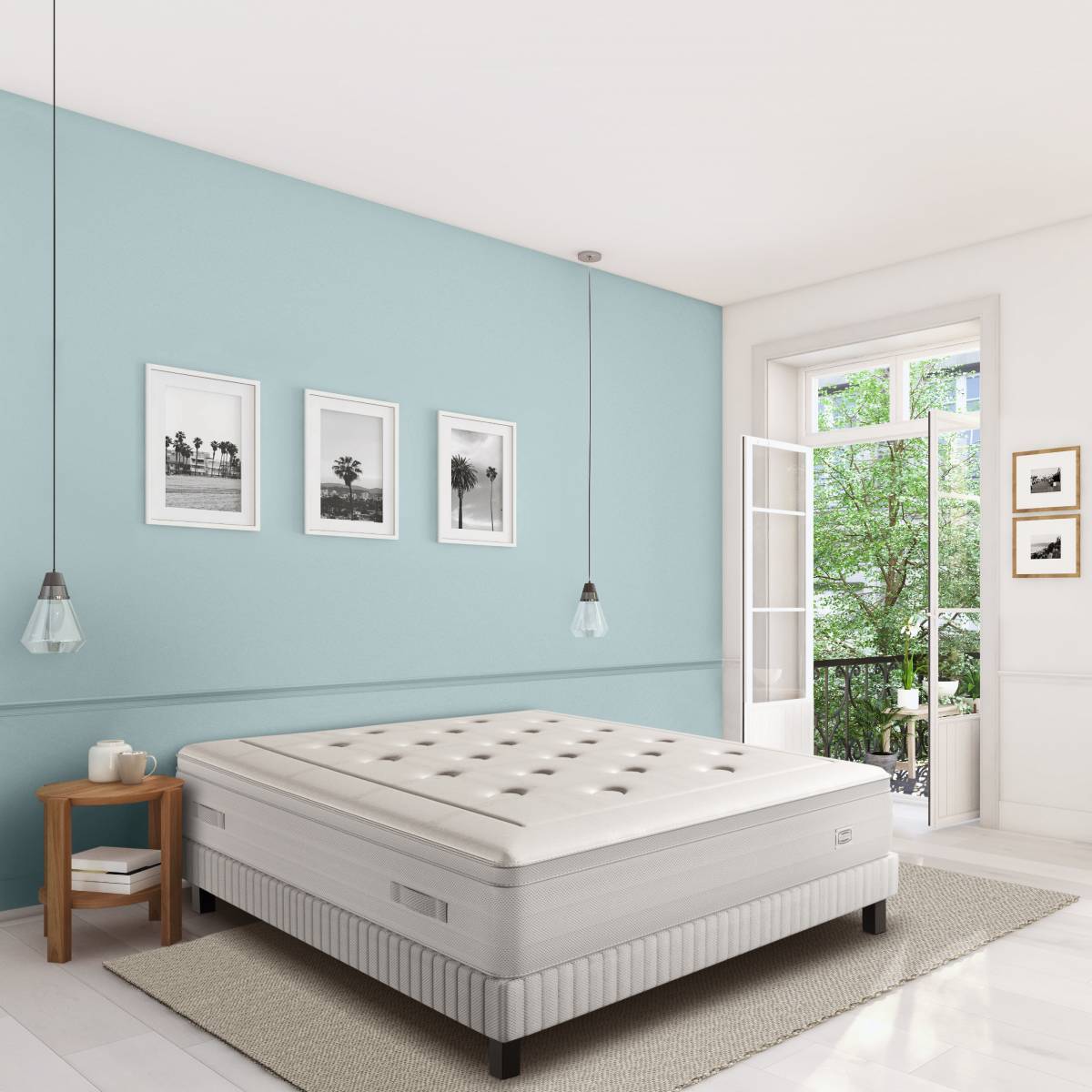 Matelas REFLEXION , Hybride, ferme, H33