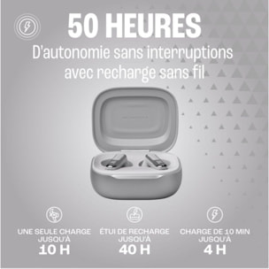 Ecouteurs JBL Live Flex 3 Argent