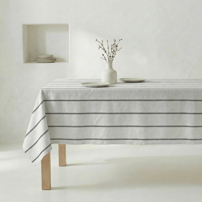 Nappe antitache au toucher tissu imperméable IAN BLACK