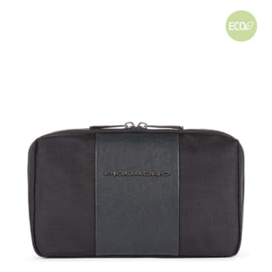 Piquadro Sac rangement câble en tissu recyclé