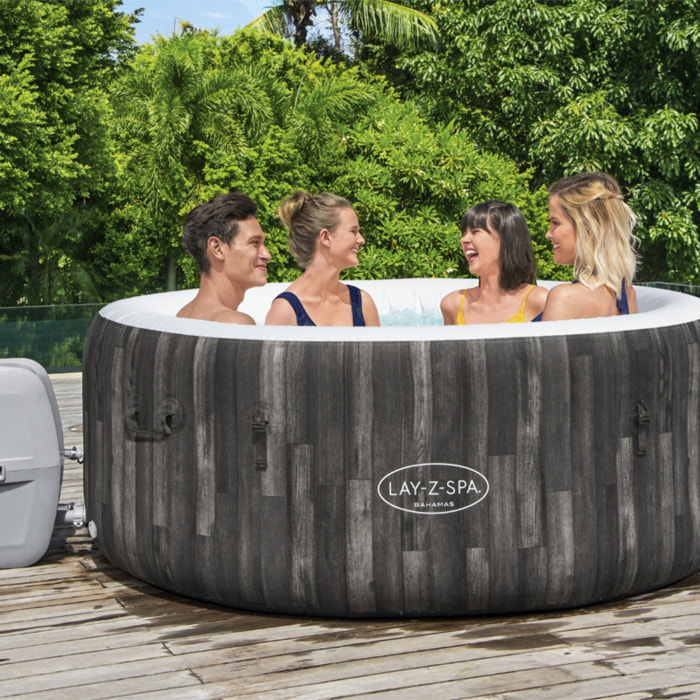 Bestway Spa gonflable rond Lay-Z-Spa Bahamas AirJet 2-4 personnes