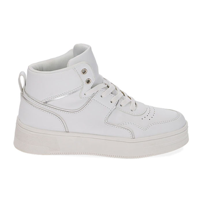 Sneakers high bianche