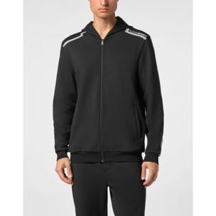 PLEIN SPORT Hooded Sweatjacket
