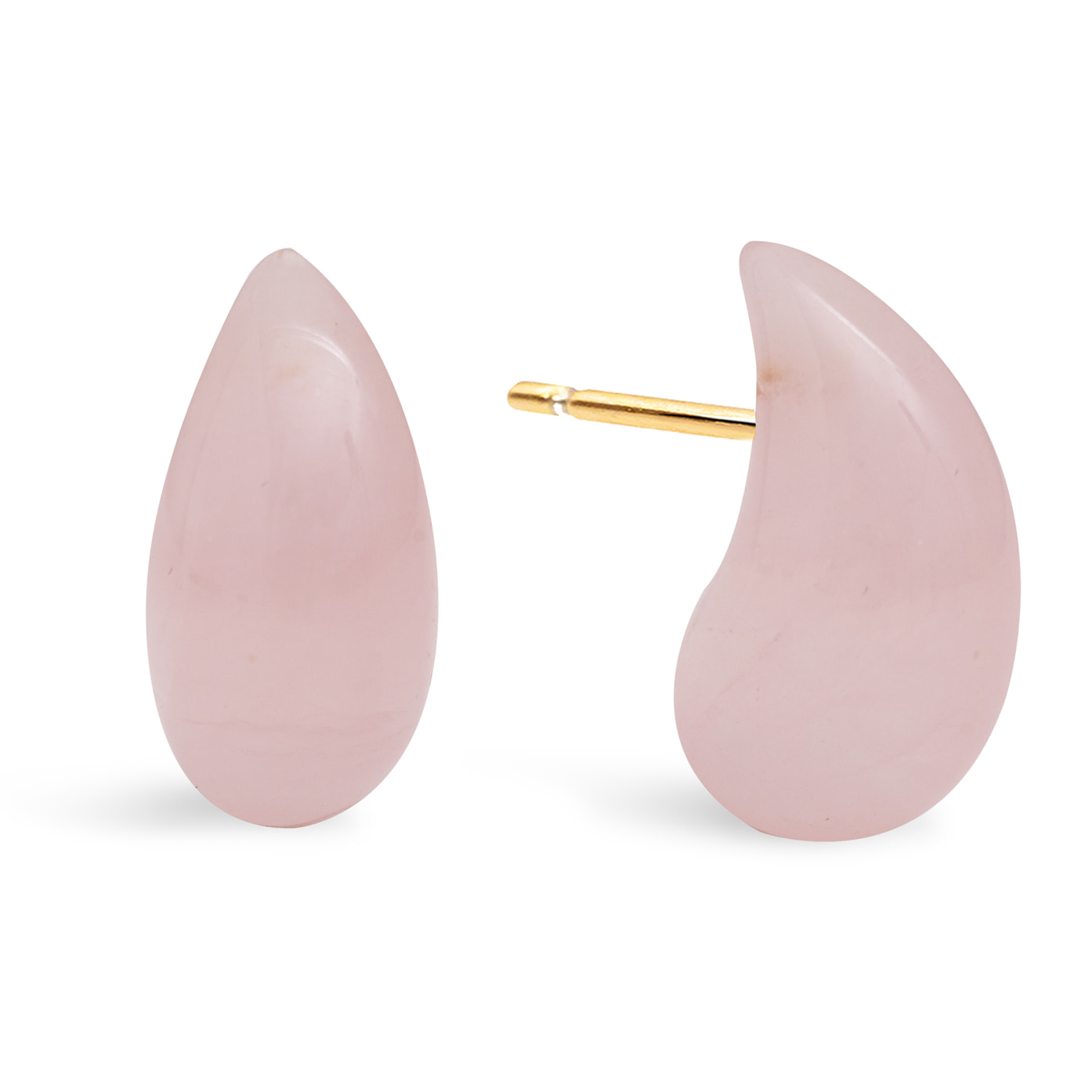 Orecchino Drop Crush Placcato Oro