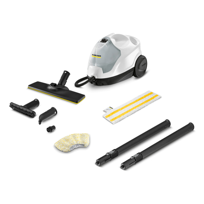 Nettoyeur vapeur Karcher SC 4 EasyFix *EU - Pression 3.5 bar- Débit vapeur 40 g/min- autonomie illimitée