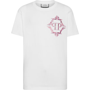 PHILIPP PLEIN T-Shirt Round Neck CHROME